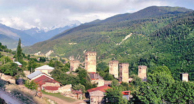 Местийский район Грузии. Фото: Gogi Bedenashvili, http://ru.wikipedia.org/