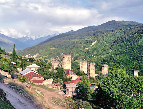 Местийский район Грузии. Фото: Gogi Bedenashvili, http://ru.wikipedia.org/