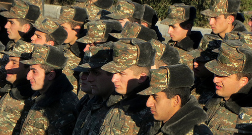 Военнослужащие армии Нагорного Карабаха. Фото Алвард Григорян для "Кавказского узла"