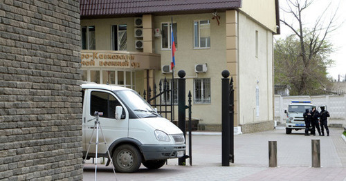 Северо-Кавказский военный суд. Ростов-на-Дону. Фото Олега Пчелова для "Кавказского узла"