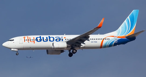 Cамолет компании FlyDubai. Фото: Mehdi Nazarinia https://ru.wikipedia.org/