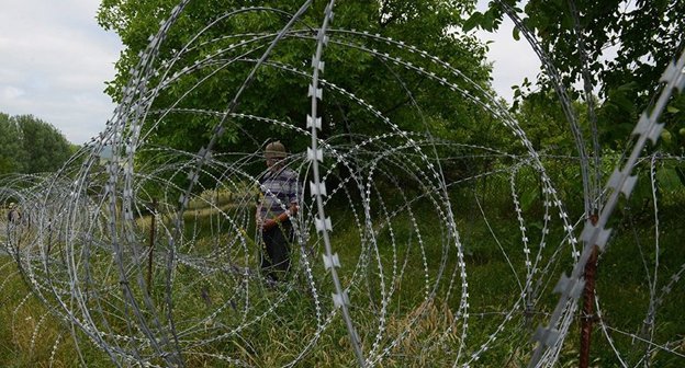 Граница Грузии и Южной Осетии. Фото http://www.mfa.gov.ge