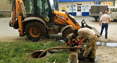 Авария на трассе в  Красном Сулине в Ростовской области. Фото Вячеслава Прудникова для "Кавказского узла"