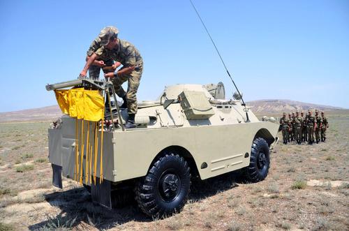 Азербайджанские военные. Фото пресс-службы Минобороны Азербайджана, https://mod.gov.az/ru/news/provoditsya-sorevnovanie-za-zvanie-luchshego-vzvoda-zashity-ot-oruzhiya-massovogo-porazheniya-22898.html