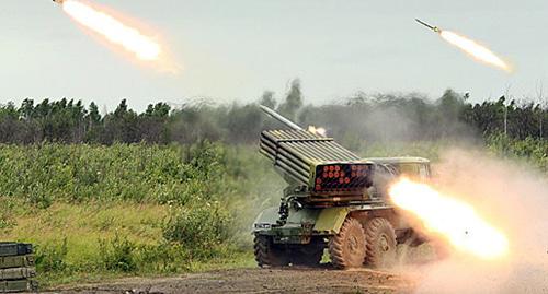 Стрельбы на военном полигоне «Дальний» в Дагестане. Фото http://mil.ru/mcis/news/more.htm?id=12141842@egNews