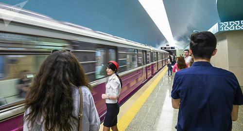 Метро в Баку. Фото:  Sputnik / Murad Orujov
https://ru.sputnik.az/life/20180701/415994759/metro-vagony-mikroklimat-baku.html