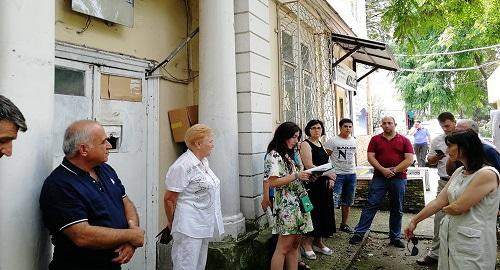 Протест сочинцев против сноса павильонов. 27.07.2018 г. Фото Светланы Кравченко для "Кавказского узла"