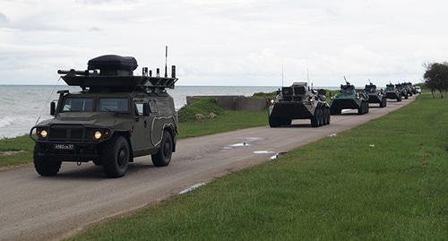 Подразделения Южного военного округа и Минобороны Абхазии. Фото: Пресс-служба ЮВО