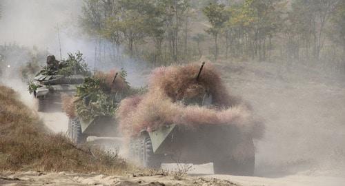 Учения мотострелков в Дагестане. Фото: Пресс-служба Южного Военного округа 