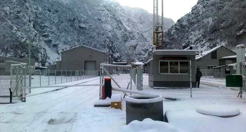 КПП на Военно-Грузинской дороге. Фото: пресс-служба ГУ МЧС по Северной Осетии http://15.mchs.gov.ru/