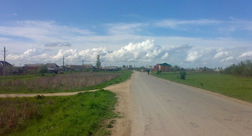 Вид на село Кандаураул в Хасавюртовском районе Дагестана. Фото Дагиров Умар  https://ru.wikipedia.org/wiki/Хасавюртовский_район#/media/Файл:Кандаураул.jpg