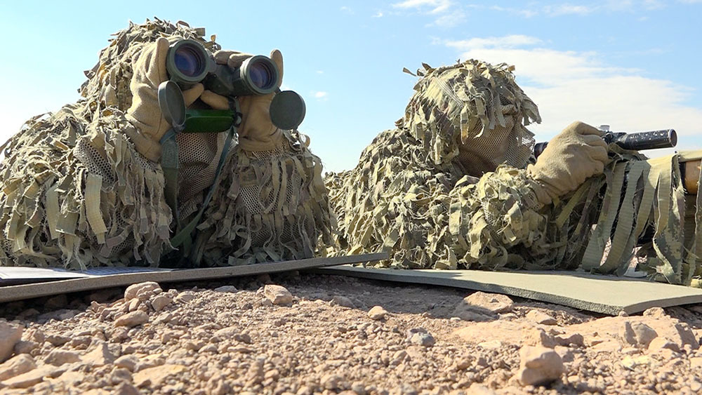 Военнослужащие азербайджанской армии. Фото пресс-службы МО Азербайджана