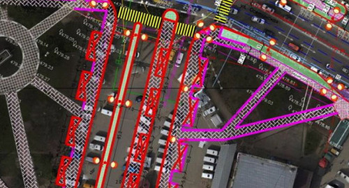 Схема транспортно-пересадочного узла в Нальчике. Скриншот https://t.me/ahohovtaimuraz/340