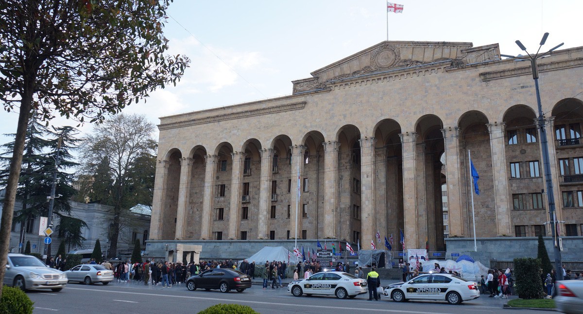 Здание парламента Грузии. Фото "Кавказского Узла"