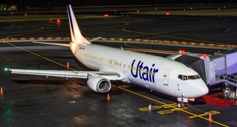 Самолет авиакомпании UTAIR. Фото: пресс-служба UTAIR https://www.utair.ru/about/press-office/gallery/