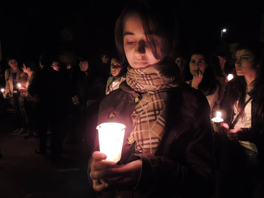 На Мемориальном комплексе. 23.04.2014.