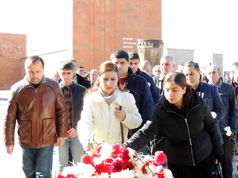 Степанакерт. Мемориальный комплекс. 28.02.2017 г.