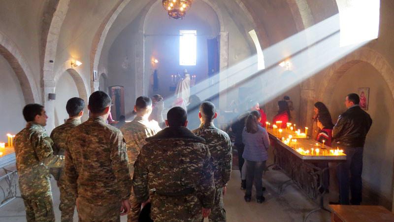 Рождество Христово. Церковь Св. Аруюна. г.Гадрут. 